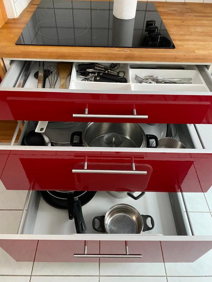Stay In Aux, Feel At Home ! 2 Room Apartment Central Incl All You Need For 4 Person, 24H Check In, Pkw Parking Only Augsburg Kültér fotó