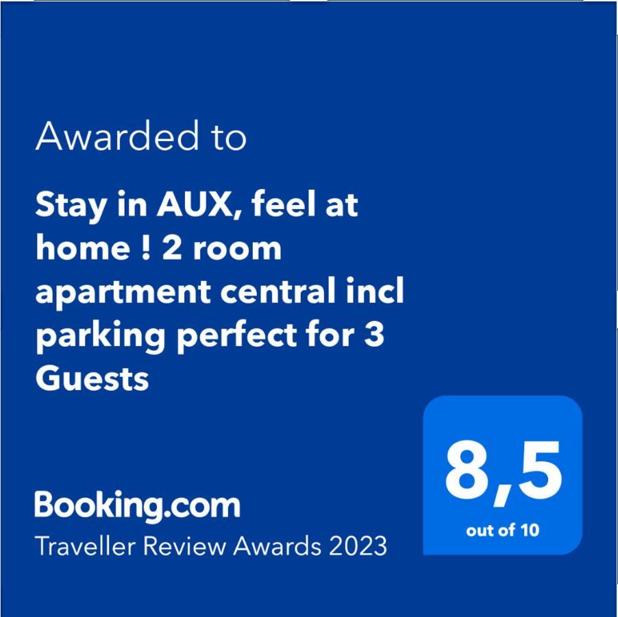 Stay In Aux, Feel At Home ! 2 Room Apartment Central Incl All You Need For 4 Person, 24H Check In, Pkw Parking Only Augsburg Kültér fotó